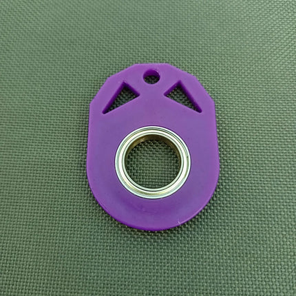 Fingertip Rotation Key Chains Decompression Spinner Anti-anxiety Bearing Lightning Hanging Key Rings for christmas birthday gift