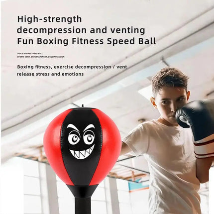 Desktop Punching Bag Stress Relief with Suction Cup for Office Table Counters Desk Boxing Punch Ball Funny Boxing Bag for Wall