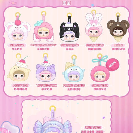 New Nommi Baby Sweetheart Bunny Series 100% Sweetness V8 Vinyl Doll Trendy Blind Box Trend Pendant Collection Surprise Gifts