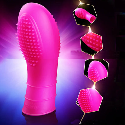 1PCS Waterproof Hot Selling woman Dancer Finger G Spot Stimulator Dancing Finger Shoe, Adult lesbian Sex Toys HC012