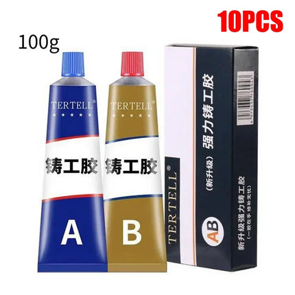 Home High Temperature Glue For Metal Welding Strength Repair Resistant Magic AB A Plastic Wood B Adhesive Purpose Bi Component