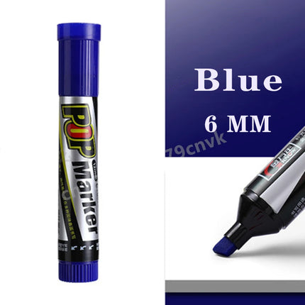 POP Waterproof Paint Permanent Sketch Graffiti Refillable Markers Pen Drawing Poster Manga Office School Art Stationery Supplies