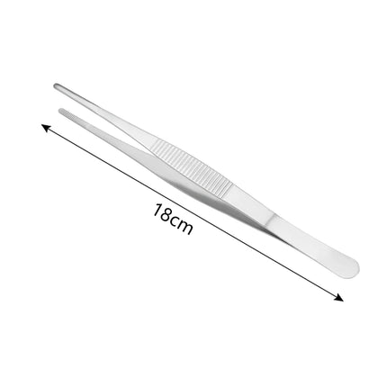 Kitchen Tongs Kitchen Utensils BBQ Tweezer Food Clip  Stainless Steel Kitchen Chief Tongs Picnic Barbecue Cooking Seafood Tool