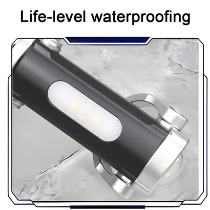 Portable MINI LED COB Handheld Flashlights High Brightness Keychain Work Lamp Emergency Work Lamp For Outdoor Camping Walking