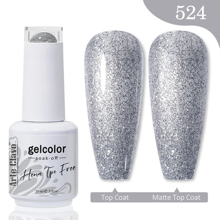 Arte Clavo Hema Free TPO Free Nail Gel Polish Nail Supplies Vernis Semi Permanent Nail Art Manicure Soak Off UV Gel Nail Varnish