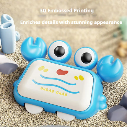 Double Force Walking Crawling Crab Baby Sensory Toys Infant Learning Crawl Development Baby Interactive Walking Tummy Time