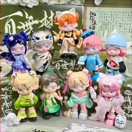 2026 Dora Zorra Anything Goes Vol.5 Series Blind Box Figure Replica Dolls Model Desktop Decoration Girls Birthday Surprise Gifts