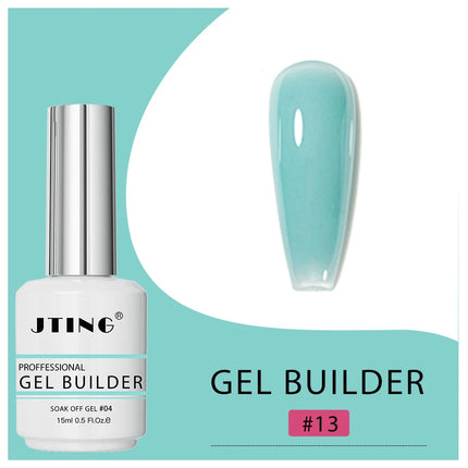 JTING 1pc 15ml Professional Quality 16colors Biab Gel Builder in a Bottle Nail Extension Vegan Cruelty Free Gel Polish