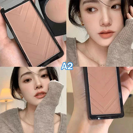 [MP]Girl Blush Peach Makeup Blusher Palette Cheek Nude Brown Contour Blush Cosmetics Korean Natural Rouge Cheek 6 Colors