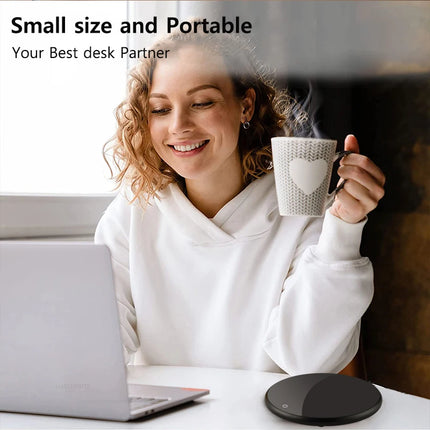 Electric Cup Heater USB Cup Warmer Coffee Tea Milk Mug Warmer Cup Heating Coaster For Home Office USB Desk Cup Warmer