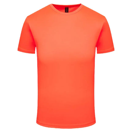 Summer Quick-drying T-shirt Custom Logo Breathable Sports Top Embroidery Personalized Logo Team Activity T-shirt Print Pattern