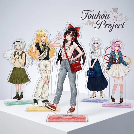 New Touhou Project 15CM Flandre Scarlet Kirisame Marisa Acrylic Stand keychain Cute Anime Figure cosplay Decorative Collection G
