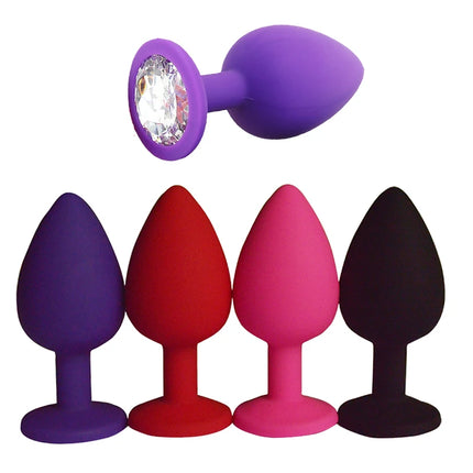 Butt Anal Plug Sex Toys for Women Men Soft Silicone Unisex Intimate Goods Gay Product Anal Trainer Erotic Accessories for Adults