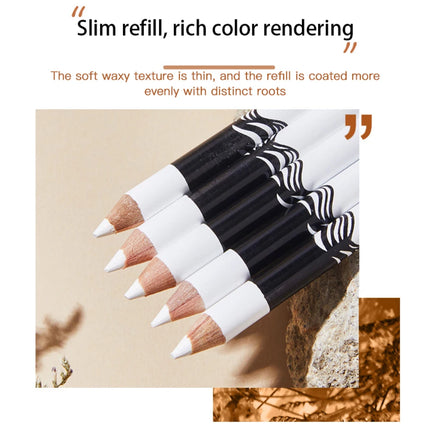 1~10PCS New White Eyeliner Makeup Lasting Smooth Easy To Wear Eyes Brightener Waterproof Fashion Eyes Liner Pencils Eye Makeup