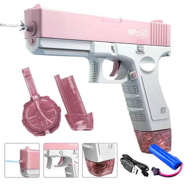 Kids Outdoor Water Toys Electric Toy Portable Water Guns Automatic Toys Electric Burst Water Gun Summer Toys