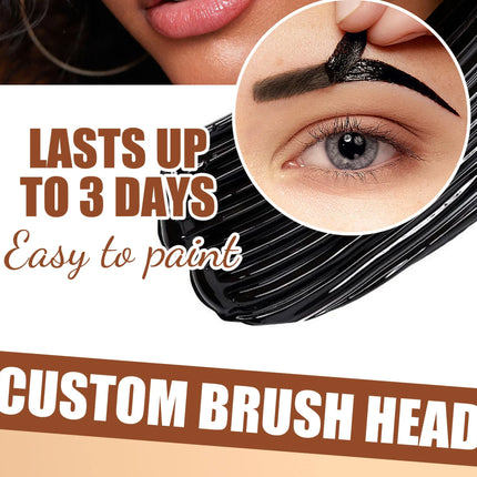 5 Colors Peel Off Eyebrow Gel Semi Permanent Brow Tint Waterproof Lasting Tattoo Peel Off Eyebrow Gel Tint Natural Brows Makeup