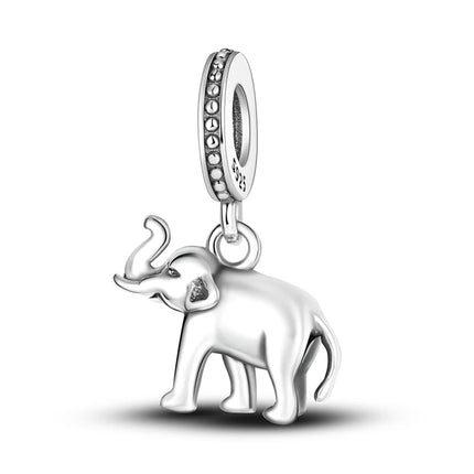 Charms 925 Sterling Silver Cute Cat Collection Charms Beads Paw Print Pendant Beads Fit Original DIY Bracelet Gift Women Jewelry