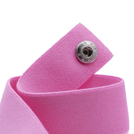 Pink Male Penis Ring Chastity Cage Auxiliary Belt Anti-off Device Elastic Belt Adjustable Underwear Rope Scrotum Ring Sex Toy