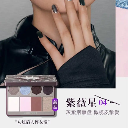 Makeup Girlcult All In One Multifunctional Face Palette Blush Highlighter Contour & Bronzer Powder & Cream for Flawless Glow