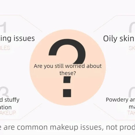 Oil Control Waterproof Long Lasting BB Cream Foundation Concealer Brightening Moisturizing Face Makeup Base Liquid