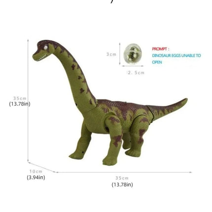 Plastic Will Lay Eggs Dinosaurs Toys Simulation Swinging Electric Dinosaur Toys Collection Movable Crawling Long-necked Toys
