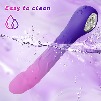 10 Vibrations Realistic Vibrator for Women Female G Spot Dildo Sex Toys Silicone Dildos Finger Vibrators Adult Products 18+