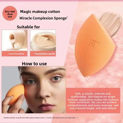 RT Series Full Set Makeup Brushes Blush Diffusion Brush Eyeshadow Brush Beauty Blender Cosmetic Tools Kit from Mainland China
