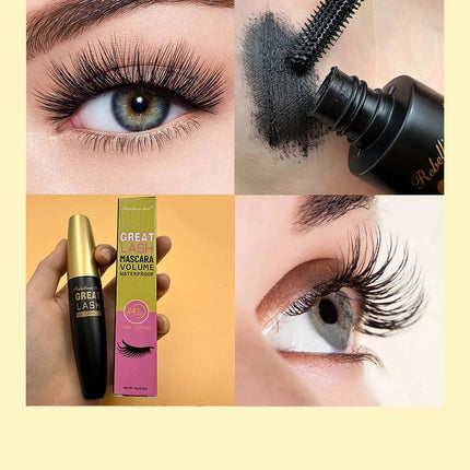 Rebellious Girl 24Hour Mascara 10ml, Long-Lasting Wear, Smudge-Proof, Volumizing Lash, Waterproof, Eye Makeup Essential