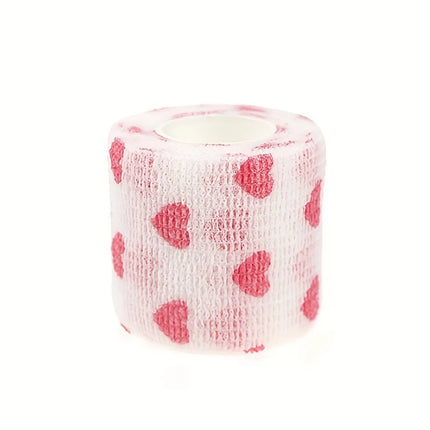 Tattoo Machine Bandage Wrap Set  Soft Breathable Non-Woven Elastic Cohesive Bandage for Secure Grip Tattoo Supplies