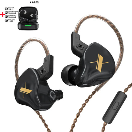 KZ EDX Wired Earphones With Microphone Dynamic HIFI Bass Music Earbuds In Ear Monitor Headphones Noise Cancelling Sport Headset