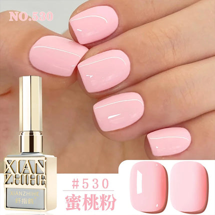 Autumn Winter Chocolate Brown Nail Polish Gel Maillard Caramel Color Gel Nail Supplies for Professional Nail Art DIY Nail Salon