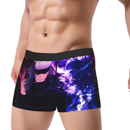Humor Boxer Satoru Gojo Jujutsus Shorts Panties Briefs Men Underwear Kaisens Anime  Soft Underpants for Homme S-XXL