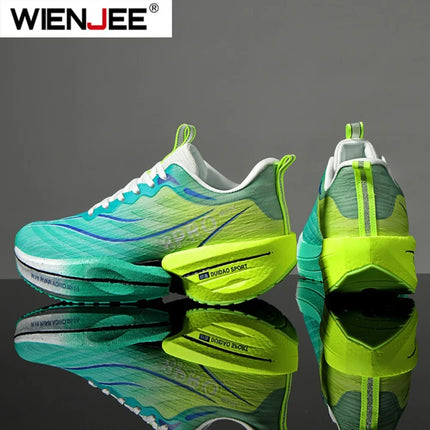 Men Sports Running Shoes Casual Marathon Breathable Lightweight Women's Comfortable Athletic Nonskid Walking Sneakers Outdoors