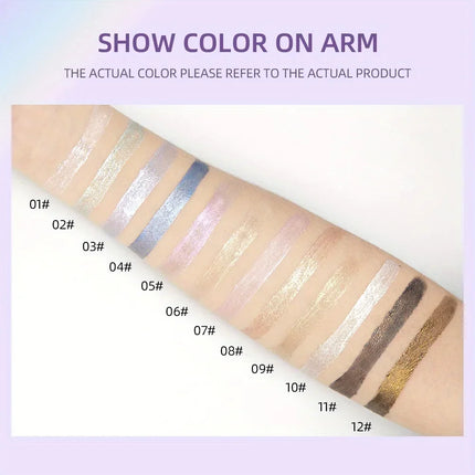 1PC liquid eye shadow, waterproof, anti smudge, durable, creates perfect eye makeup