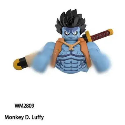 Nika Luffy Five Gear Action Figure Model Kit WM6194 WM6193 DY601S DY602S DY684 DY639 DY676 Mini Assembly Toys Children Gift