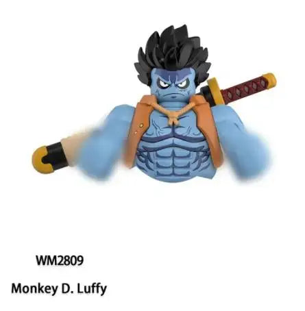 Nika Luffy Five Gear Action Figure Model Kit WM6194 WM6193 DY601S DY602S DY684 DY639 DY676 Mini Assembly Toys Children Gift