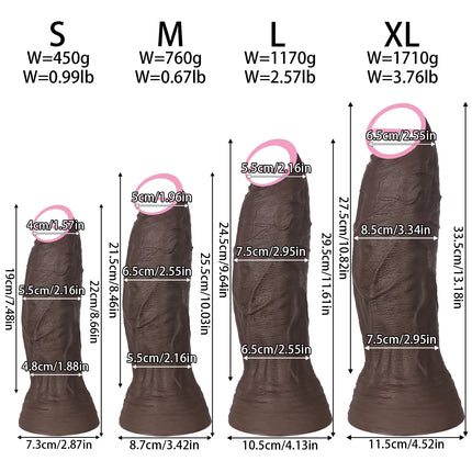 NEW Huge Realistic Dildos Silicone Layer Penis with Suction Cup Adult Sexy Toys for Woman Men Vagina Anal Massage Stimulator 18+