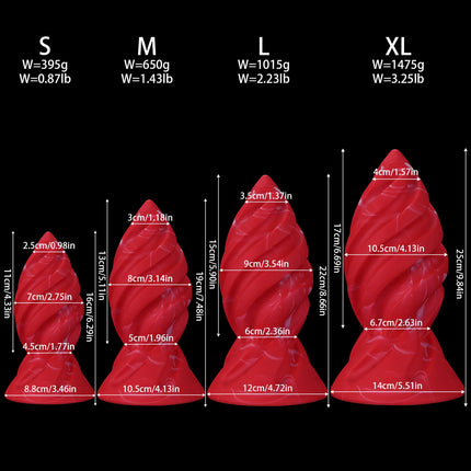 New Anal Plug Big Silicone Soft Long Anal Stretching Set Training Expander Dialator Butt Plug Adult Sex Toys For Women Men Gay
