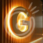 Backglow-Gold / Size A (1 pcs)