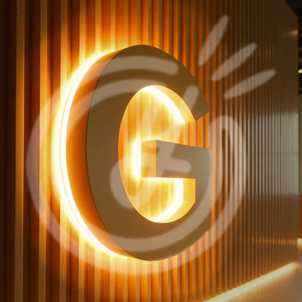 Business Led Poster Logo Outdoor Custom Light Sign Signboard Acrylic Signs Letters Advertising Decorative Luminous Lights 3d