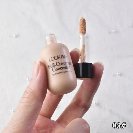 Waterproof Liquid Concealer Foundation Cream Lasting Full Coverage Acne Spot Dark Circles Concealer Cream Face Makeup Cosmetic