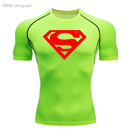 Men's Compression Sports T-Shirt - Quick-Dry Fitness