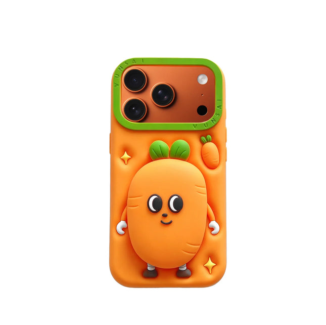 3D Carrot iPhone Case / Coque iPhone Carotte 3D