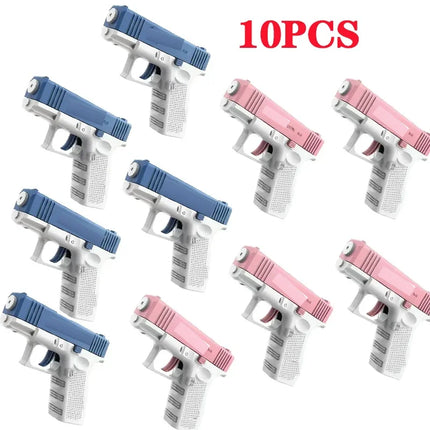 GOWKE 10PCS New Water Gun NON Electric  Pistol Shooting Toy Full Automatic Summer Beach Toy For Kids Children Boys Girls Adults