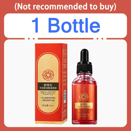 30ml Umbilical Cord Blood Sheep Placenta Cell Serum Moisturizing and Delicate Skin Serum, the skin is more tender than peers