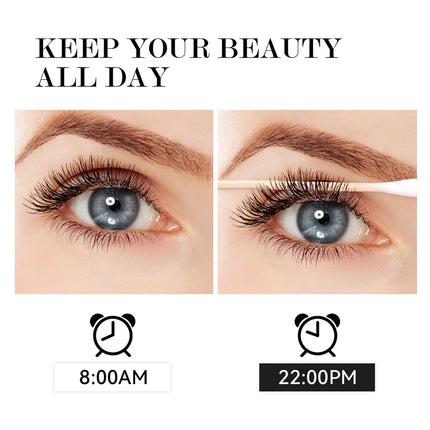 Super Waterproof Mascara 4D Mascara Thick Long Smudge-proof Plump Encrypted Long-lasting Curling Large Eye Makeup Makeup
