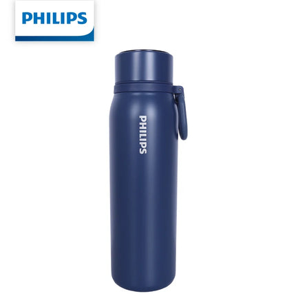 Philips Thermos Cup 480ml Vacuum Insulation Bottle 24 hours HOT/COLD Temperature Display Screen Stainless Steel Material