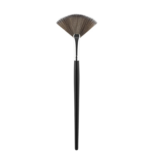 1pcs New Practical Facial Brushes Fan Makeup Brushes Soft Portable Mask Brushes Cosmetic Tools for Ladies Girls Nail Charm Beaut