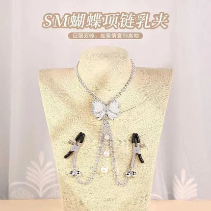 Sexy flirt Nipple Clamps Labia Slave Adult Game Breast Nipple Clamps With Chain Clips Bdsm Fetish Erotic Toys Sex Tool For women
