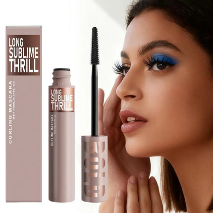 Curling Mascara Long Sublime Thrill Lightweight Waterproof Long-Wear Mascara with Nourishing Ingredients to Protect Eyelashes